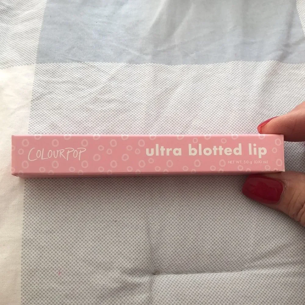 Colourpop Ulta Glossy Lip in My Forte/ Untra Blotted Lip in Vitamin Sea NIB